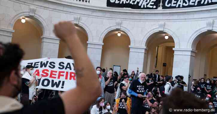 Demonstranten in US-Kongressgebäude – Festnahmen