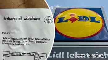 „Fleischanteil auf 110 Prozent erhöht“: Lidl-Kunde entdeckt Wurst-Rätsel