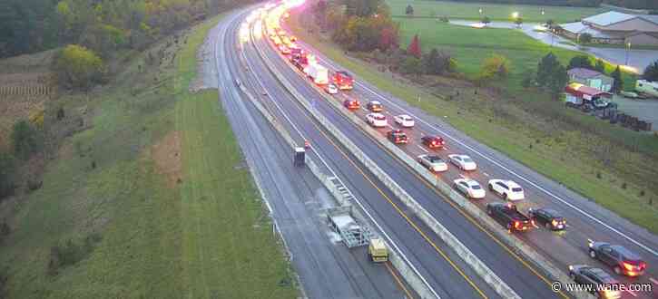 Traffic flowing again after crash on I-469 near Maplecrest