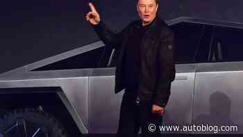 Tesla shares plunge following Elon Musk's downbeat Cybertruck outlook