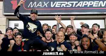 Erster "Sprint-Weltmeister": Wie Red Bull Verstappens Titelgewinn feierte