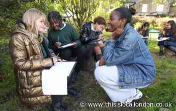 Recycle Week: Blue Peter’s Mwaksy Mudenda at Oakdale School