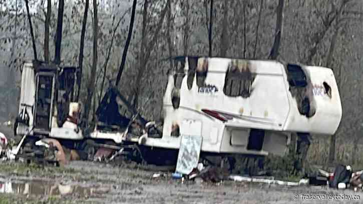 Chilliwack Fire dispatched for reported fire at Island 22 encampment overnight