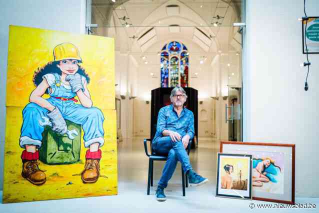 Jan Bosschaert curator 2110-stripfestival en samensteller overzichtsexpo met eigen werk: “Alles hier is ‘made’ in Wijnegem”