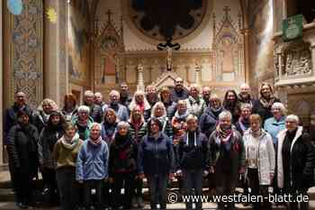 Joyful Gospels aus Schnathorst proben fürs Konzert