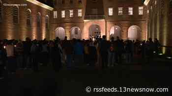 William & Mary students hold vigil to honor Palestinian lives lost in war