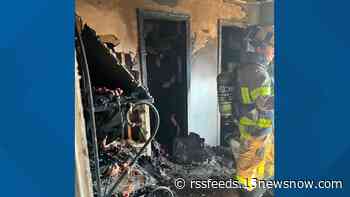 'Several' residents without home after fire scorches Norfolk apartment