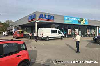 Nach Umbau: Herforder Aldi-Filiale vor Wiedereröffnung