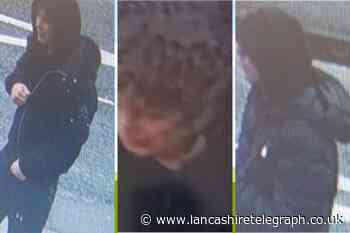 Blackpool group of three wanted after robbery in alleyway