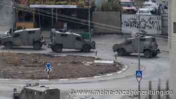 Palästinenser melden zehn Tote im Westjordanland