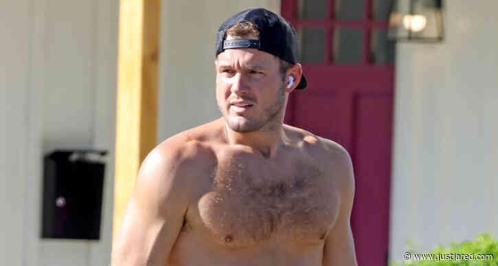 Colton Underwood Goes Shirtless for Walk Around His L.A. Neighborhood