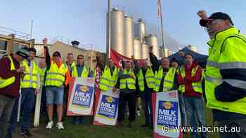 As the price of milk nearly doubles, why are its workers walking off the job?