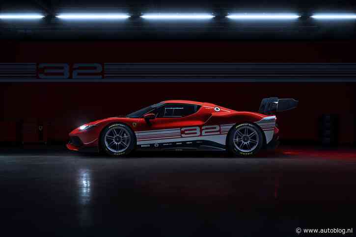 We mogen alvast een heerlijk dikke Ferrari raceauto zien