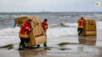 Unwetter-Warnung für die Ostsee-Küste – Sturmflut droht