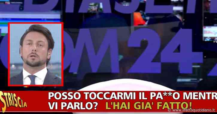 Giambruno, ecco i nuovi fuorionda pubblicati da Striscia. “Test attitudinale? Sì, si sc..a”