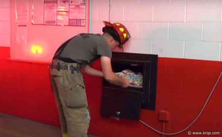 Carlsbad installing baby box at fire department
