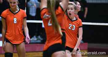 Girls volleyball: Barrington sweeps Hersey in MSL title match
