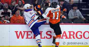 Edmonton Oilers fall flat in Philly