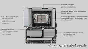 TRX50 AERO D: Gigabytes erstes Mainboard für Ryzen Threadripper 7000