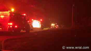 Crews respond to early morning fire in rural Johnston County neighborhood