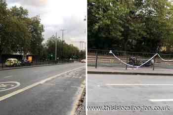 Maxey Road Plumstead hit-and-run crash: Pictures from scene