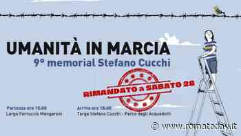 Rinviato per maltempo il Memorial Stefano Cucchi