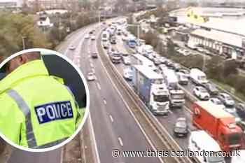 A406 North Circular: Mercedes driver fined for inconsiderate driving