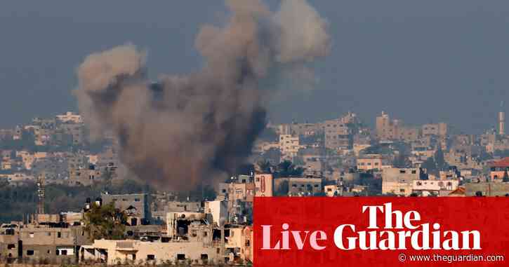 Israel-Hamas war live: UN refugee chief warns military escalation would be ‘catastrophic’ for Gaza, as IDF says it hit 100 targets overnight
