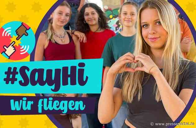 EBU-Aktion #SayHi feiert Freundschaft und Zusammenhalt / Mitmach-Aufruf: Tanz-Video bis 13. November 2023 bei KiKA einsenden