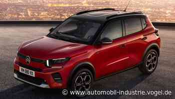 Citroën E-C3: Neuer Mini-SUV zum Kampfpreis