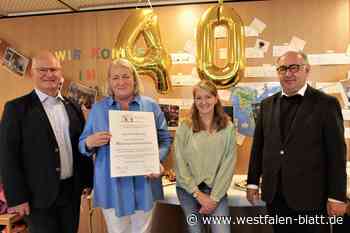 Zum Jubiläum der Kita-Leiterin Videofilm gedreht