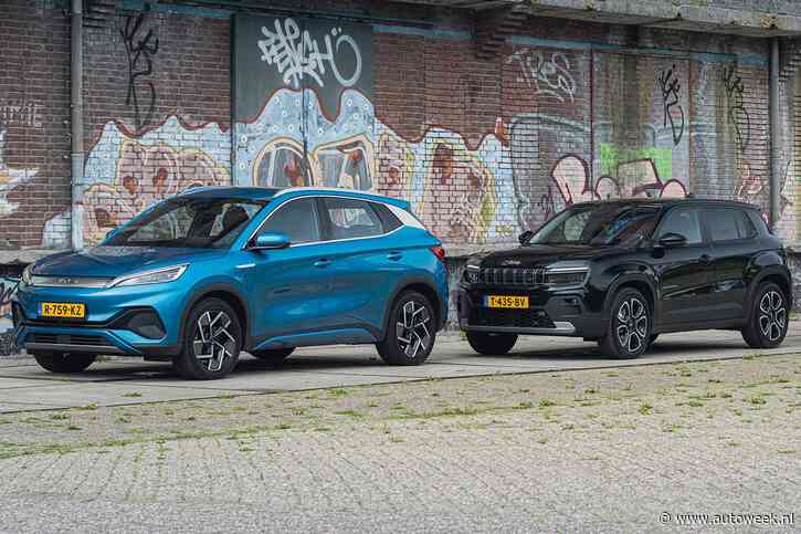 BYD Atto 3 vs. Jeep Avenger - Dubbeltest