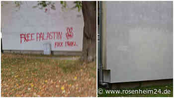 Antisemitische Schmierereien in Rosenheim: Warum jetzt sogar der Staatsschutz ermittelt
