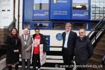 North Shields black rights activist Charles Minto honoured with blue plaque at former Colonial House