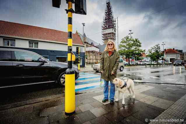 Slechtziende Kathleen Boogmans (51) klaagt nieuwe verkeerssituatie in Bonheiden-Dorp aan: “Klok teruggedraaid voor mensen met beperking”