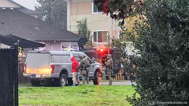 Suspect detained following police incident near downtown Chilliwack