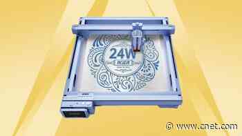 Get Creative for Less With 50% Off This Ikier K1 Pro Laser Engraver     - CNET