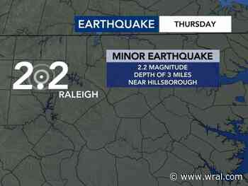 Loud 'boom'  that shook Hillsborough was small earthquake, USGS decides