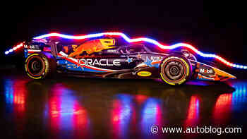 Red Bull F1's Texas-themed car livery makes an aerial debut in Austin