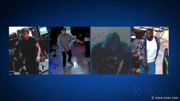 Police searching for 4 suspects in north Austin robbery