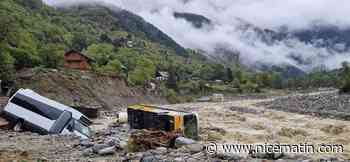"On repart quasiment comme après le 2 octobre 2020": un habitant de la Vésubie dépité face au spectacle des bus et murs emportés par la tempête Aline
