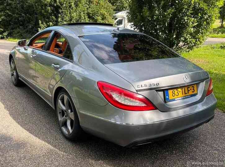 Doodnormale Mercedes CLS heeft een verrassing aan boord