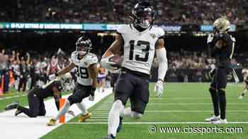 LOOK: Jaguars' Christian Kirk had perfect TD celebration ready after game-winning score vs. Saints