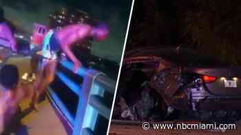 Bodycam shows man trying to escape after allegedly causing deadly 79th Street Causeway wreck