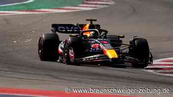 Verstappen holt sich Bestzeit beim Austin-Training