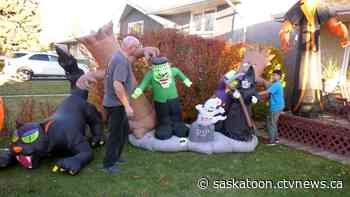 'It’s really fun': Saskatoon boy, grandfather share passion for Halloween