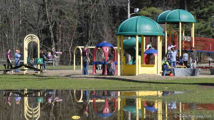 2 juveniles charged with dumping acid on playground slides in southern Massachusetts