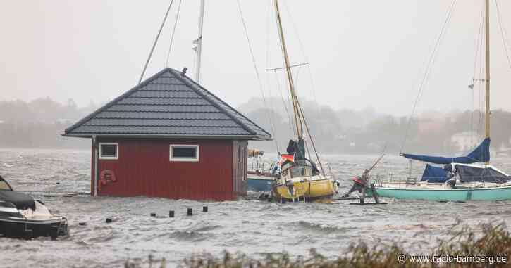 Rekordhochwasser an der Ostsee – Eine Tote im Sturm