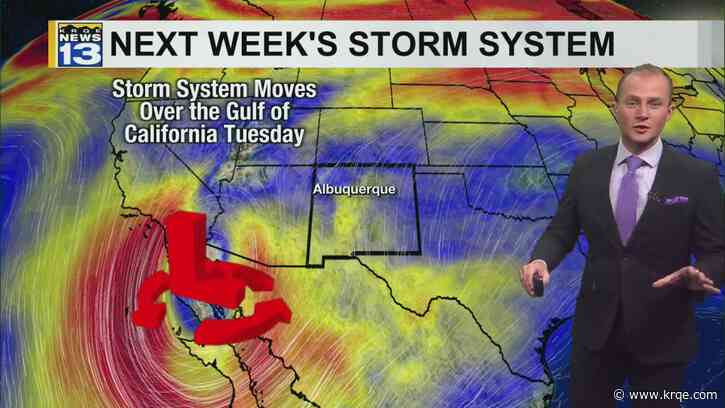 Fall storm to bring rain and cooler temperatures next week