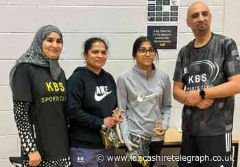 Women's doubles badminton is a knockout with players